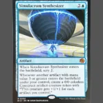 Simulacrum Synthesizer Holo MTG Proxy | Murders at Karlov Manor