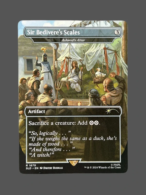 Sir Bedivere's Scales Holo MTG Proxy | Streets of New Capenna