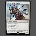 Sire of Seven Deaths Holo MTG Proxy | Foundations