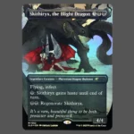 Skithiryx, the Blight Dragon Foil MTG Proxy | Streets of New Capenna
