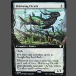 Skittering Cicada Holo MTG Proxy | Commander Legends: Battle for Baldur's Gate