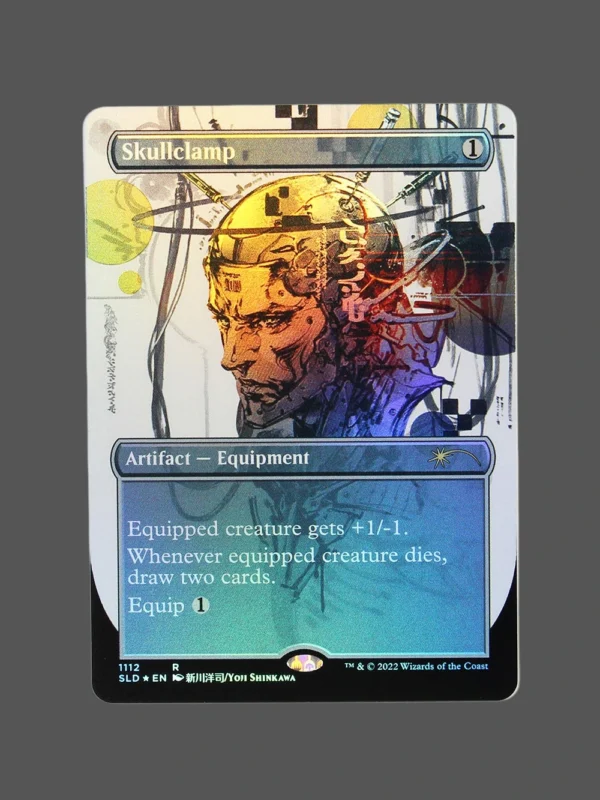 Skullclamp Foil MTG Proxy | Secret Lair Drop