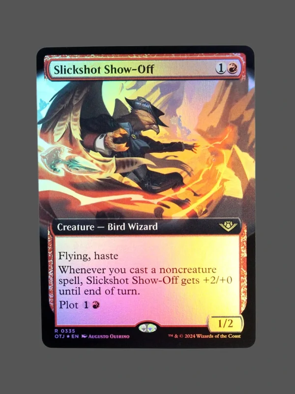 Slickshot Show-Off Foil MTG Proxy | Outlaws of Thunder Junction