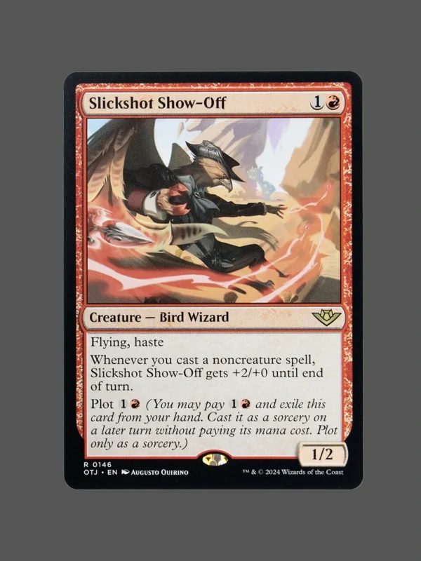 Slickshot Show-Off Holo MTG Proxy | Outlaws of Thunder Junction