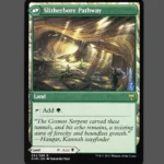 Slitherbore Pathway Holo MTG Proxy | Kaldheim