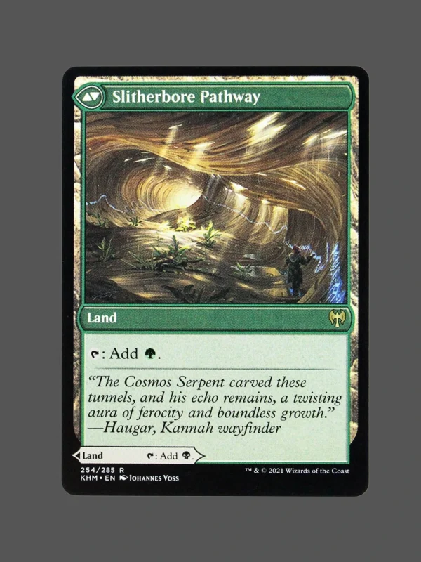 Slitherbore Pathway Holo MTG Proxy | Kaldheim
