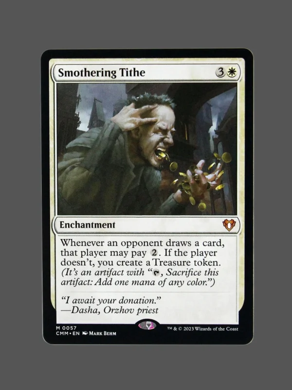 Smothering Tithe Holo MTG Proxy | Commander Masters