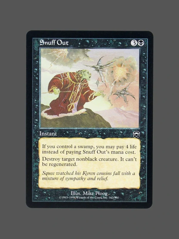 Snuff Out Holo MTG Proxy | Mirage