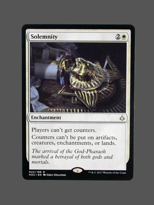 Solemnity Holo MTG Proxy | Hour of Devastation