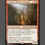 Solphim, Mayhem Dominus Holo MTG Proxy | One-Armed Bandit