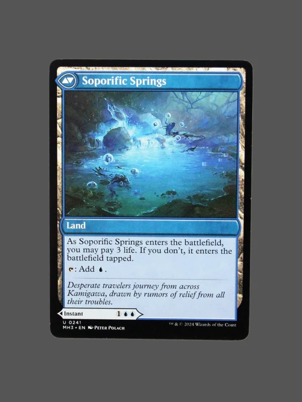 Soporific Springs Regular MTG Proxy | March of the Machine