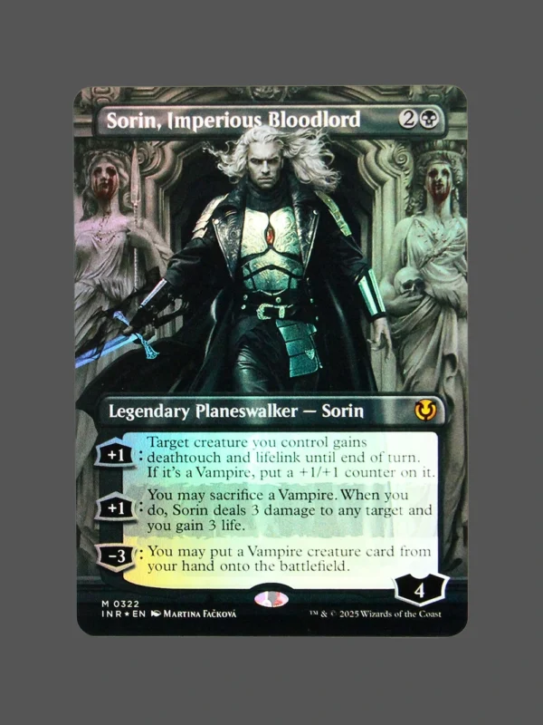 Sorin, Imperious Bloodlord Foil MTG Proxy | Innistrad: New Horizons