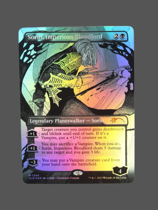 Sorin, Imperious Bloodlord Foil MTG Proxy | Streets of New Capenna