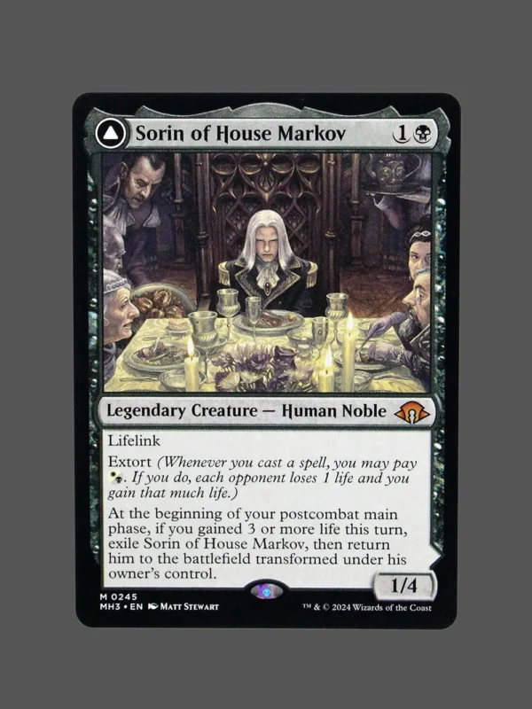 Sorin of House Markov Holo MTG Proxy | Magic: The Gathering