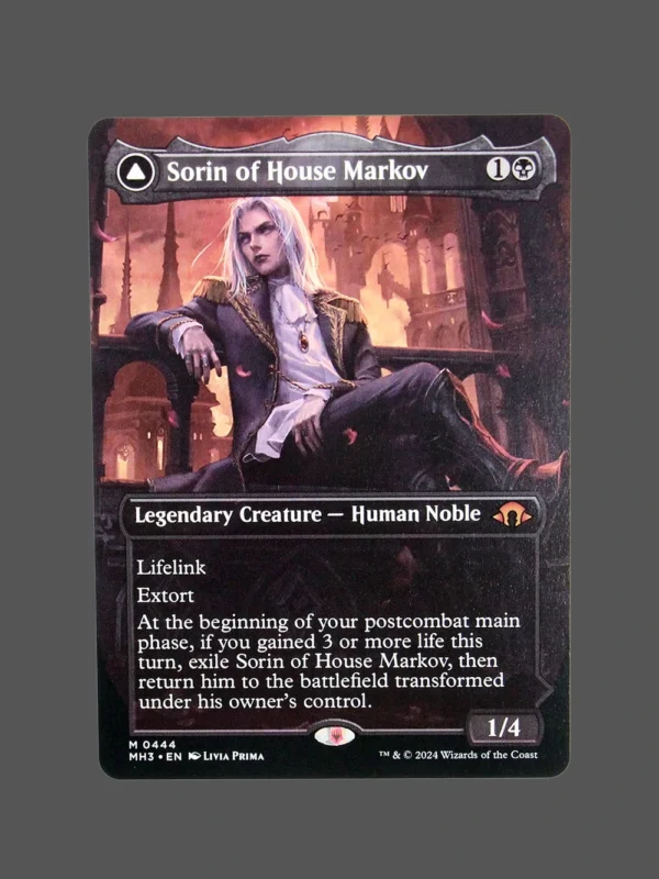 Sorin of House Markov Holo MTG Proxy | March of the Machine
