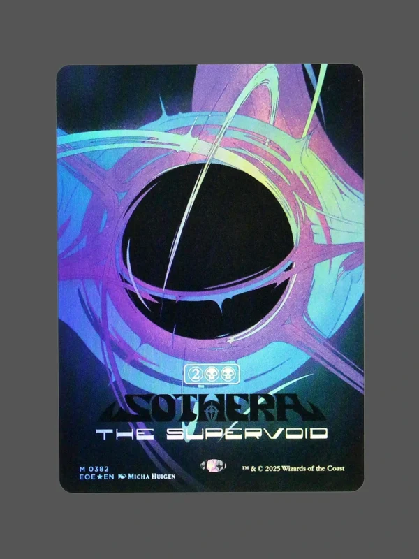 Sothera, the Supervoid Foil MTG Proxy | Eternally