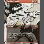 Sozin's Comet Holo MTG Proxy | The Lost Caverns of Ixalan