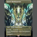 Spara's Headquarters Holo MTG Proxy | Streets of New Capenna