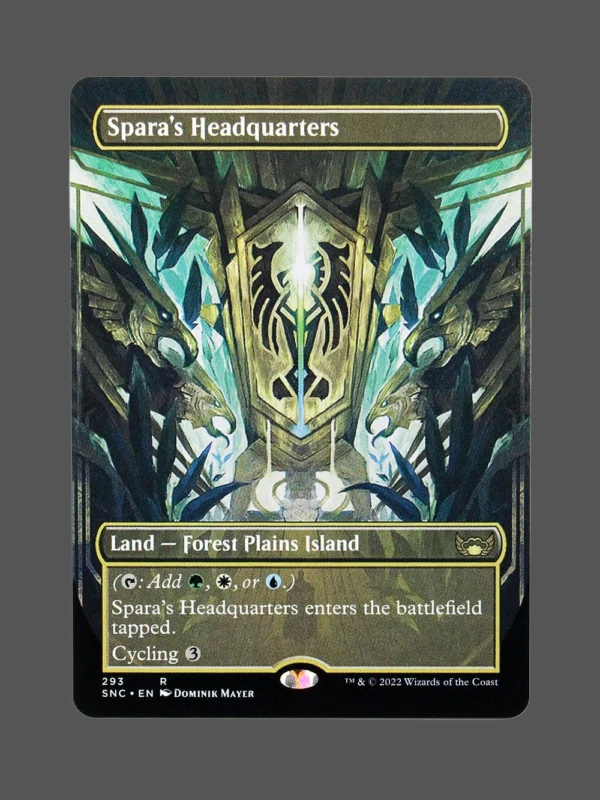 Spara's Headquarters Holo MTG Proxy | Streets of New Capenna