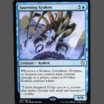 Spawning Kraken Holo MTG Proxy | Core Set 2021