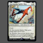 Spectacular Spider-Man Holo MTG Proxy | Play Promo