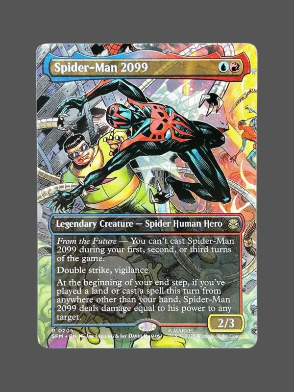 Spider-Man 2099 Holo MTG Proxy | Secret Lairs