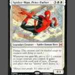 Spider-Man, Peter Parker Holo MTG Proxy | Marvel