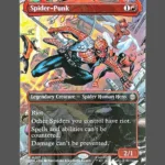 Spider-Punk Holo MTG Proxy | Secret Lair