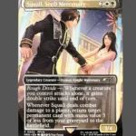 Squall, SeeD Mercenary Holo MTG Proxy | Final Fantasy VII