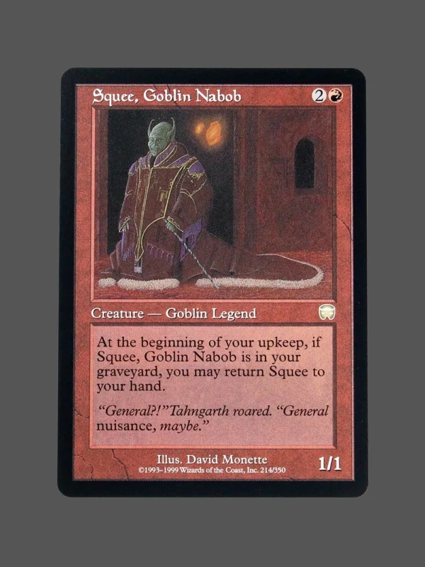 Squee, Goblin Nabob Regular MTG Proxy | Urza's Saga