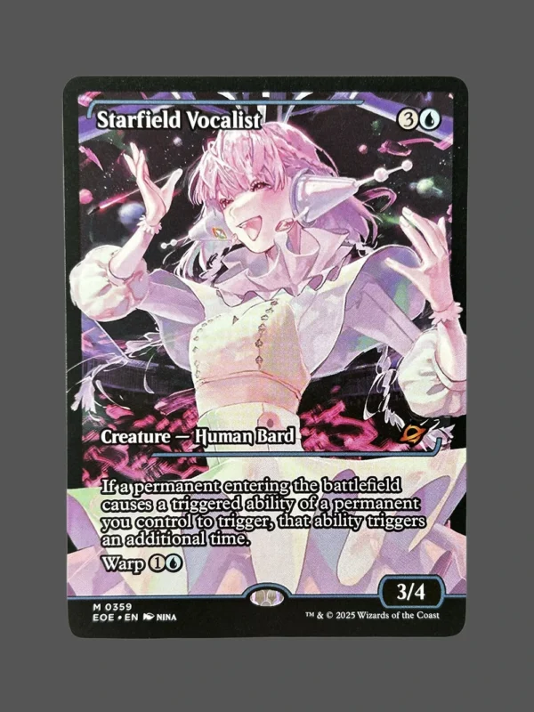 Starfield Vocalist Holo MTG Proxy | Eternal Embers