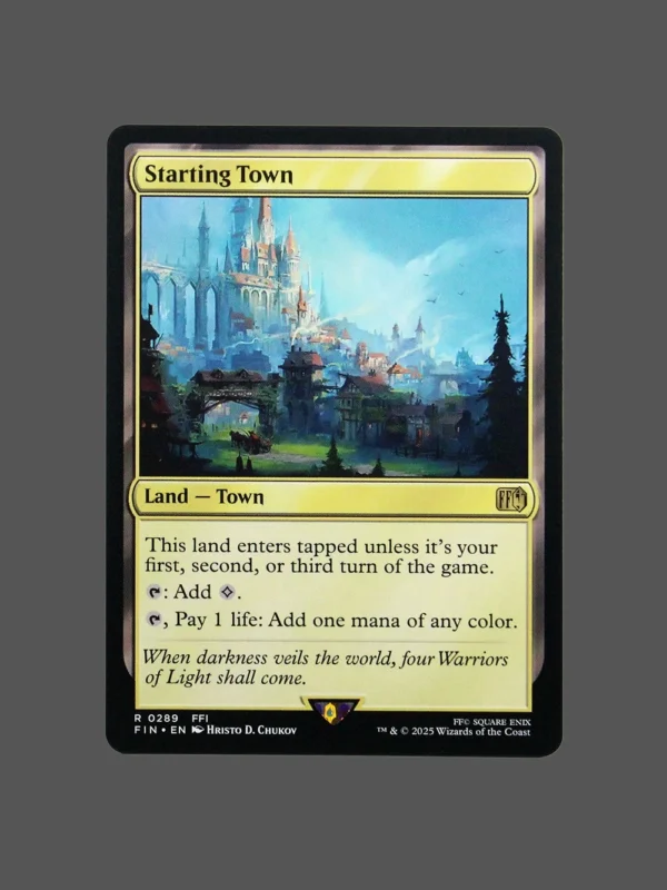Starting Town Holo MTG Proxy | Final Frontier