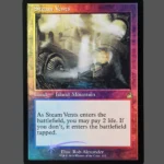 Steam Vents Foil MTG Proxy | Murders at Karlov Manor