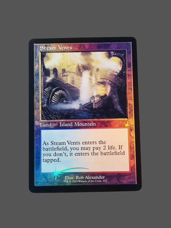 Steam Vents Foil MTG Proxy | Ravnica Remastered