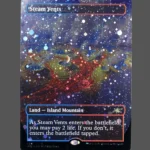 Steam Vents Galaxy Foil MTG Proxy | Unfinity