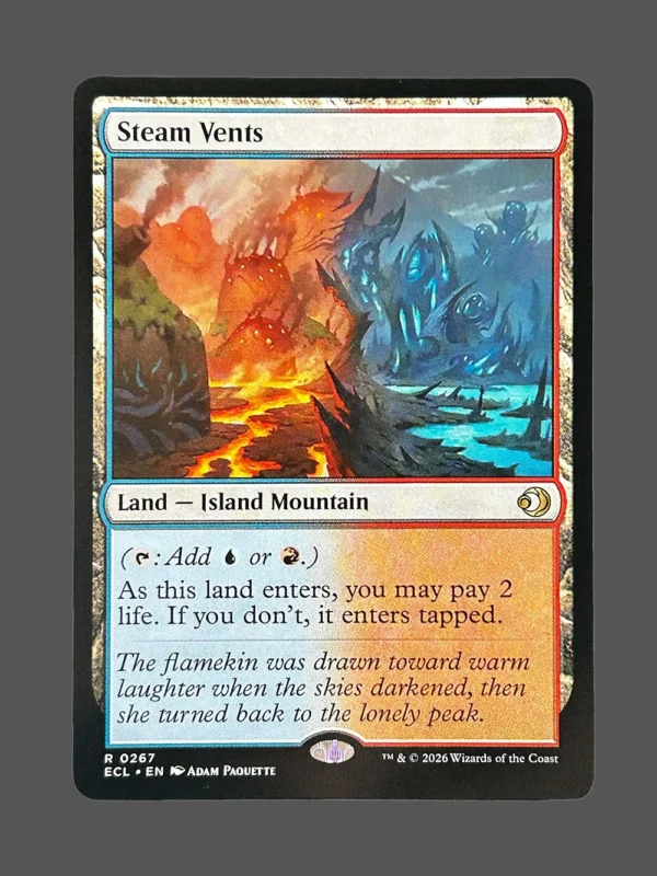 Steam Vents Holo MTG Proxy | Eternal Champions