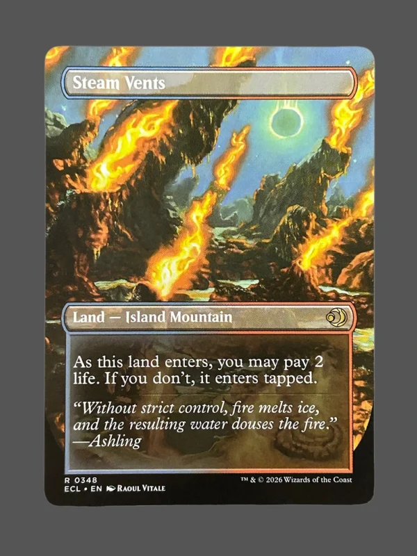 Steam Vents Holo MTG Proxy | Eternal Colosseum