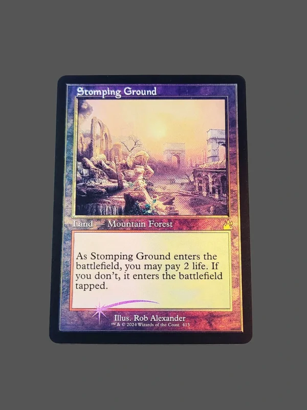 Stomping Ground Foil MTG Proxy | Ravnica Remastered