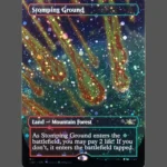 Stomping Ground Galaxy Foil MTG Proxy | Unfinity