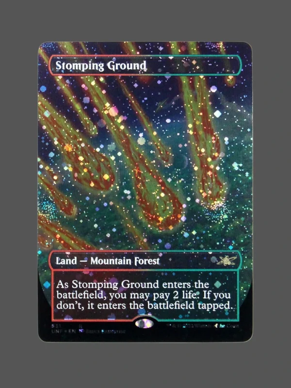 Stomping Ground Galaxy Foil MTG Proxy | Unfinity