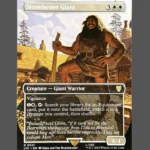 Stonehewer Giant Holo MTG Proxy | Lord of the Rings