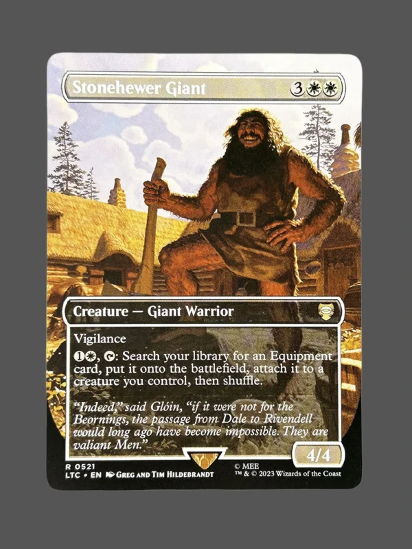 Stonehewer Giant Holo MTG Proxy | Lord of the Rings