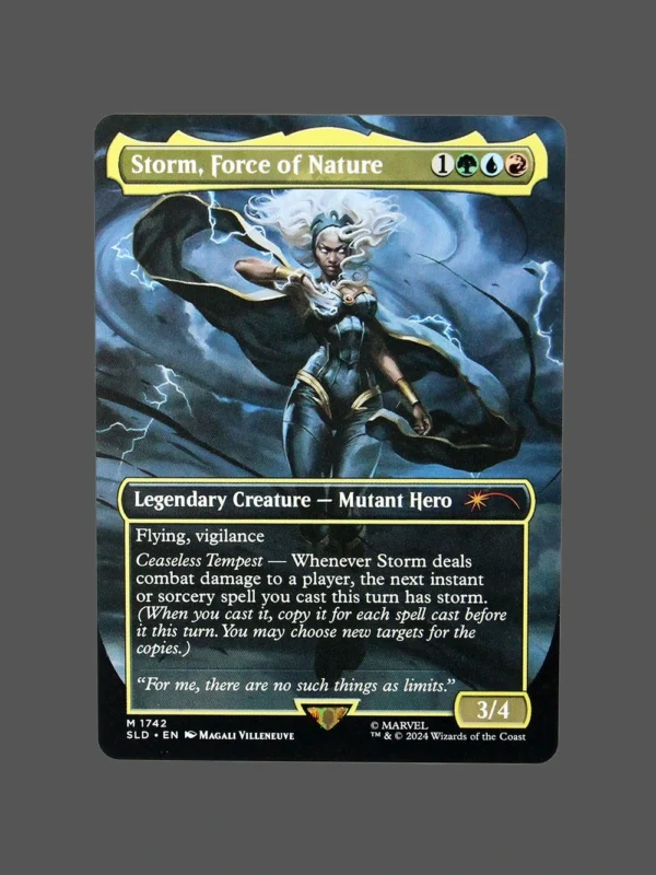 Storm, Force of Nature Holo MTG Proxy | Secret Lairs