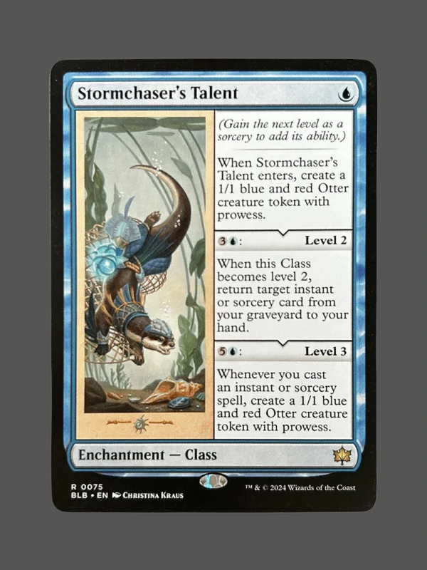 Stormchaser's Talent Holo MTG Proxy | Bloomburrow