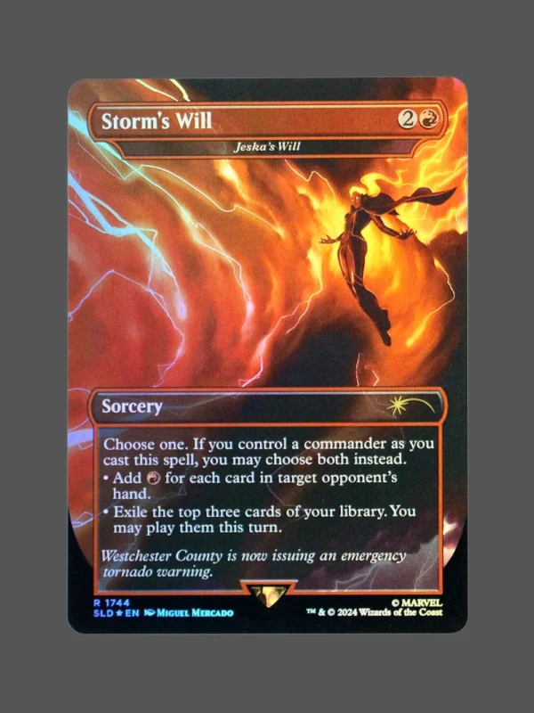 Storm's Will Foil MTG Proxy | Secret Lair