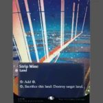 Strip Mine Galaxy Foil MTG Proxy | Masters 25