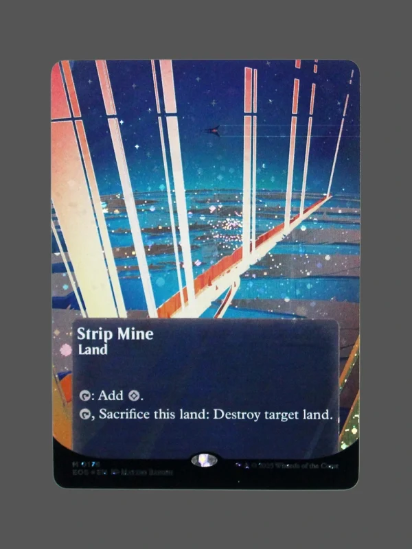 Strip Mine Galaxy Foil MTG Proxy | Masters 25