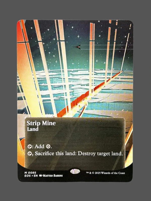 Strip Mine Holo MTG Proxy | Eternal Masters