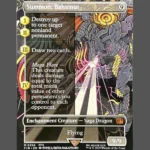 Summon: Bahamut Holo MTG Proxy | Final Fantasy