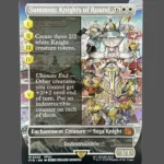 Summon: Knights of Round Holo MTG Proxy | Final Fantasy